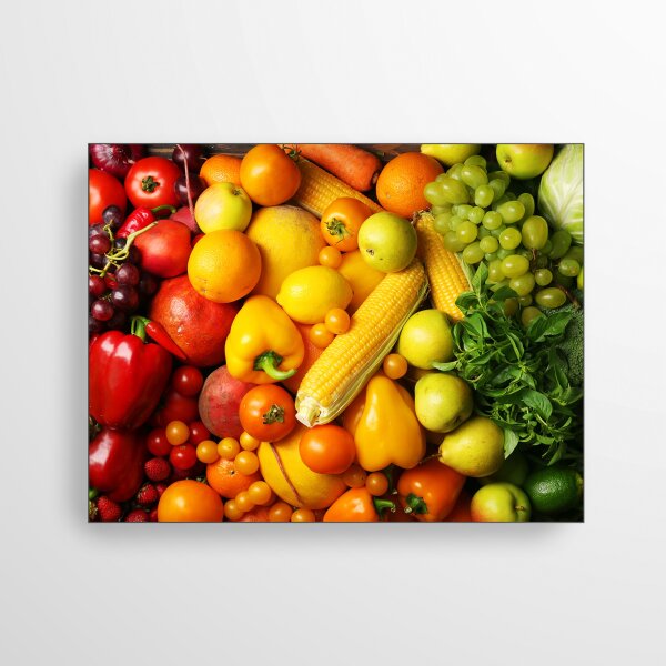 Früchte Farbspektrum - Akustikbild