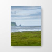 Island Ufer grüne Wiese - Akustikbild