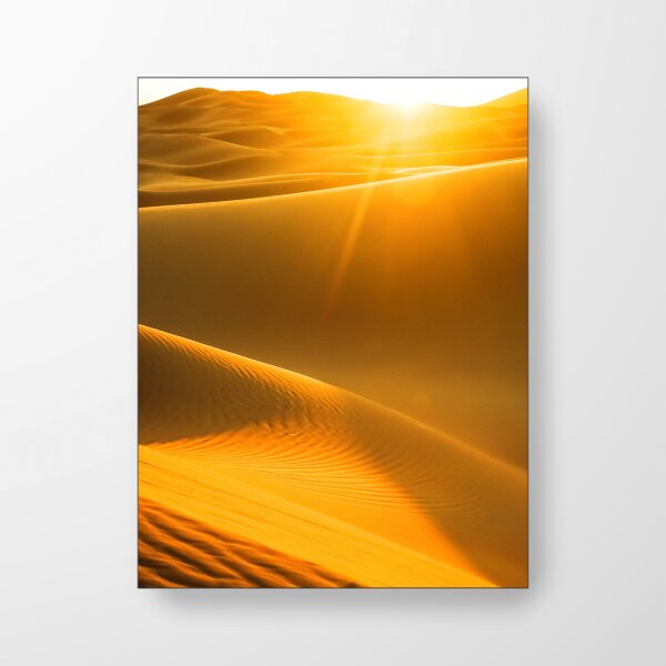 Sonnenuntergang Wüste - Akustikbild