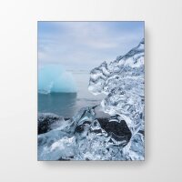 Island Eis Detail - Spanntuch