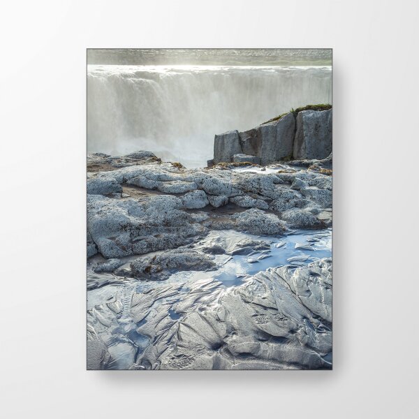 Island Wasserfall - Spanntuch