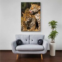 Tierbabys Leoparden - Spanntuch