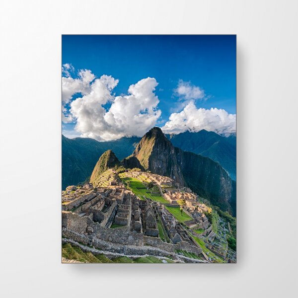 Weltwunder Machu Picchu in Peru - Spanntuch